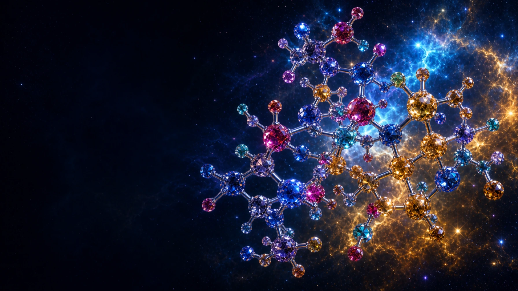 BPC-157 + TB-500 Blend molecular illustration