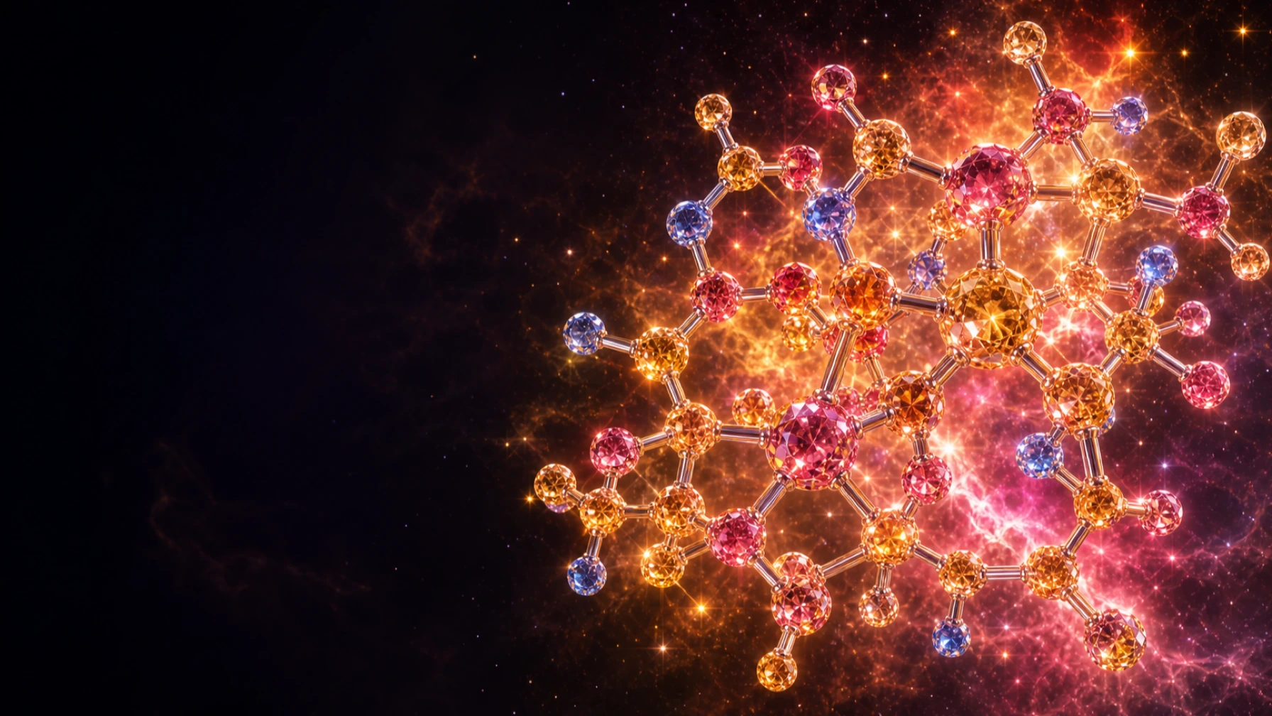 GLOW Blend molecular illustration