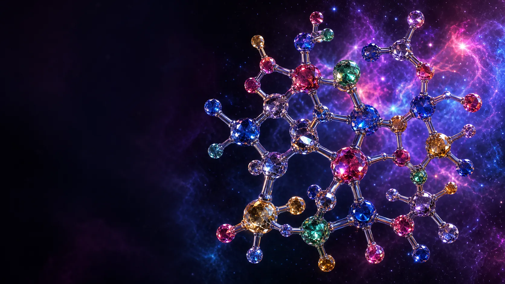 Ipamorelin molecular illustration