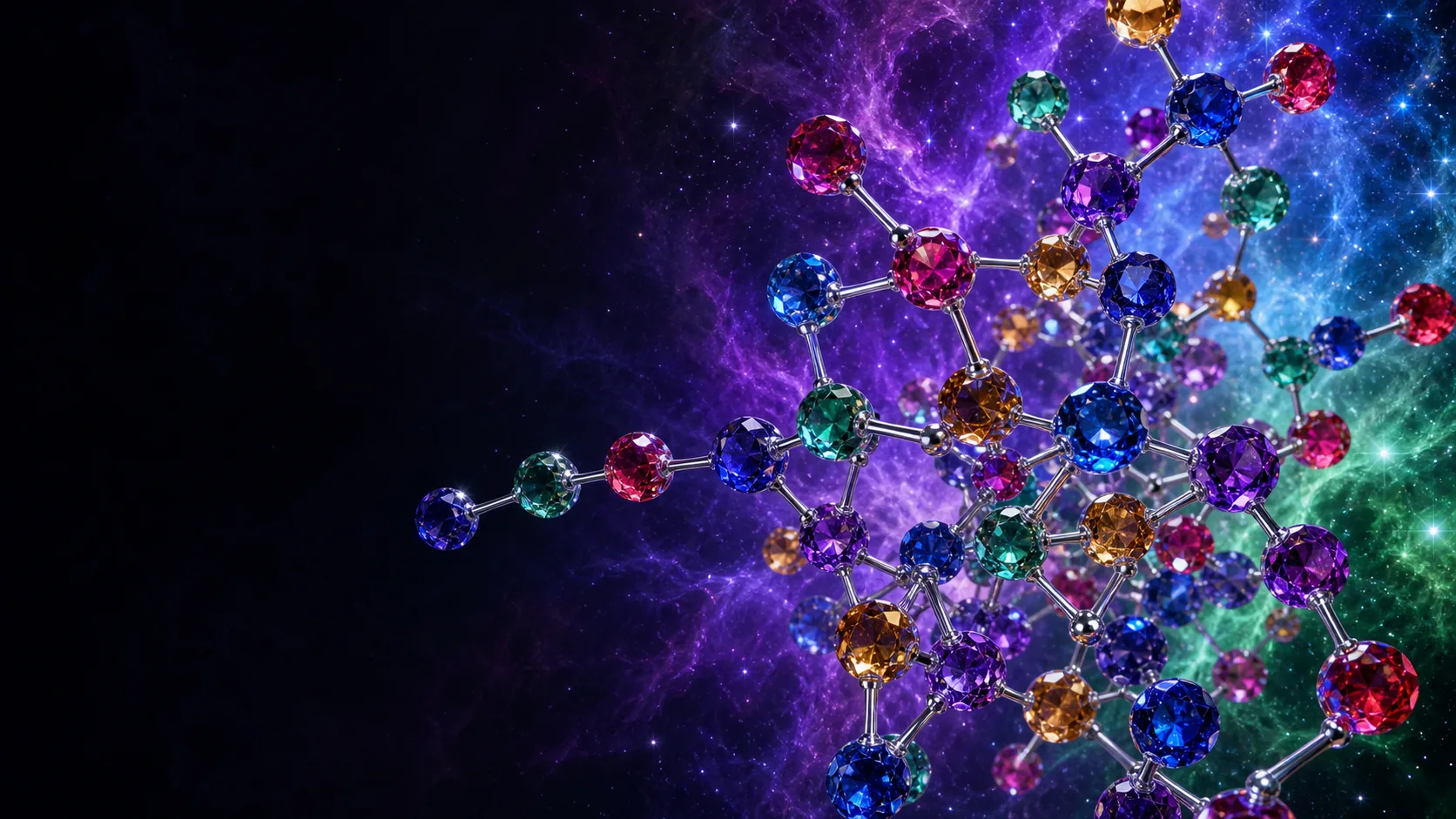 Tirzepatide molecular illustration